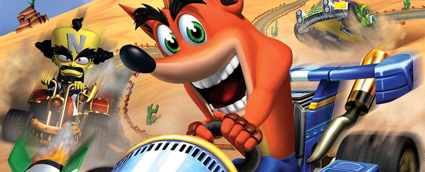 Juegos inspirados en Mario Kart: Crash Bandicoot