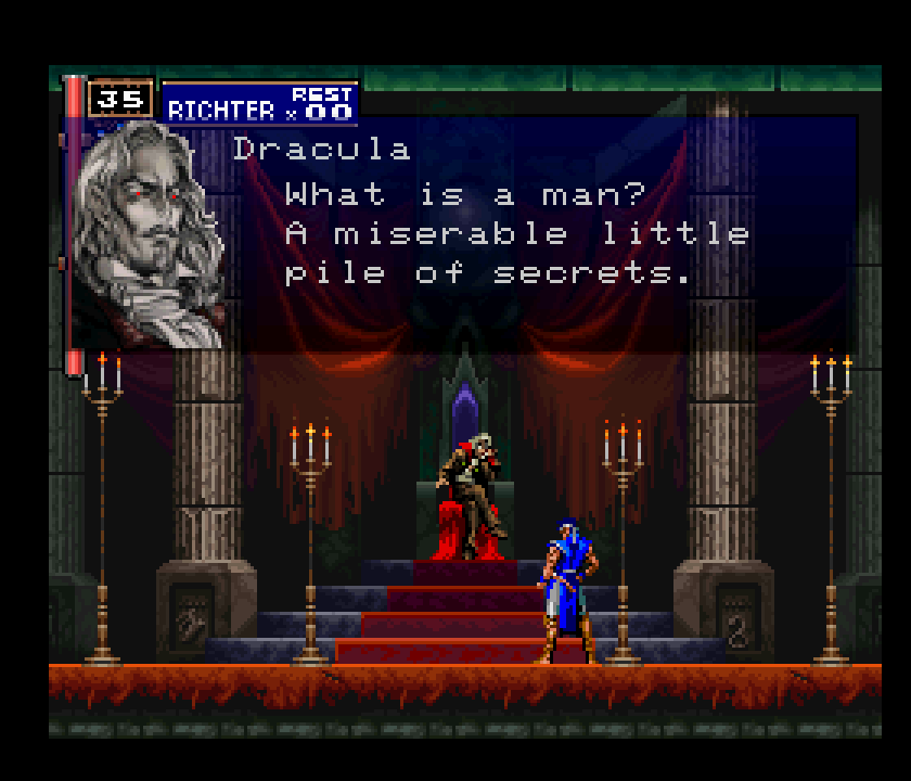 Castlevania: Symphony of the Night. Prologue Bloodlines.