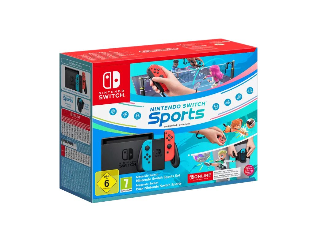 Pack especial de Nintendo Switch Sports, que estará de oferta durante el 'Black Friday'.