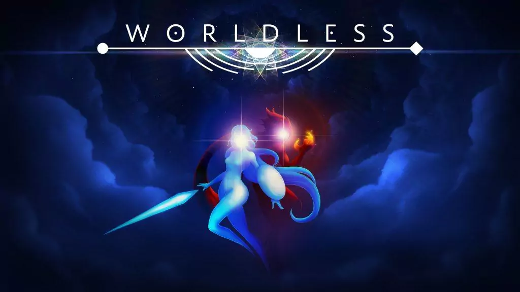 Arte promocional oficial de Worldless.