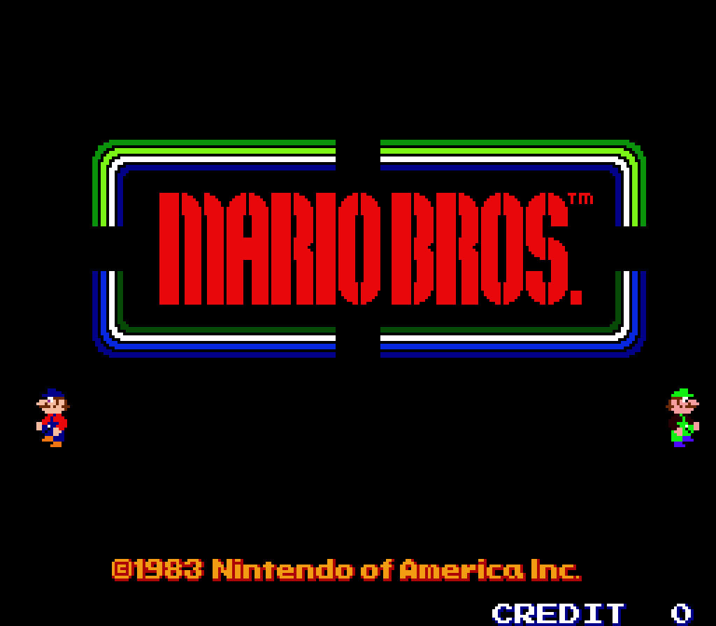 Captura de pantalla de Mario Bros.