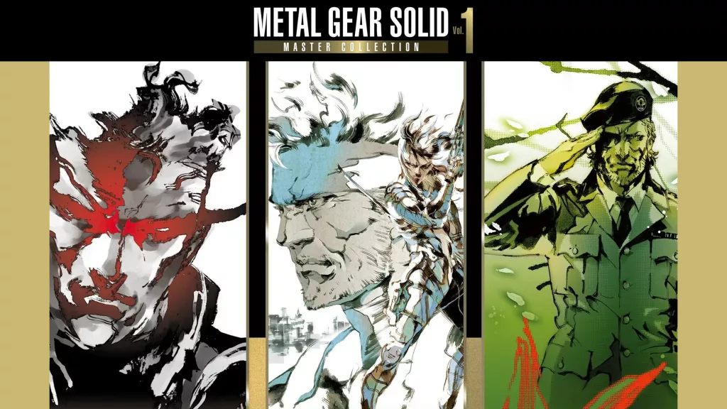 Arte promocional oficial de Metal Gear Solid: Master Collection.