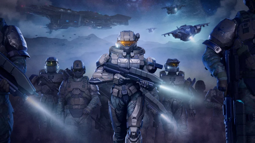 Imagen promocional de la CU29 de Halo Infinite.