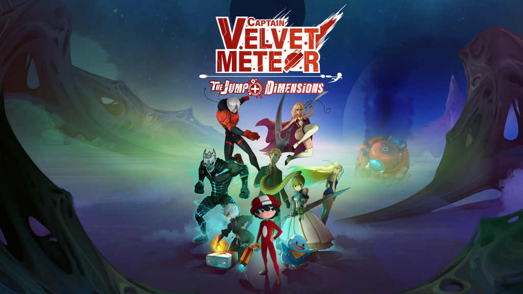 Arte promocional oficial de Captain Velvet Meteor.