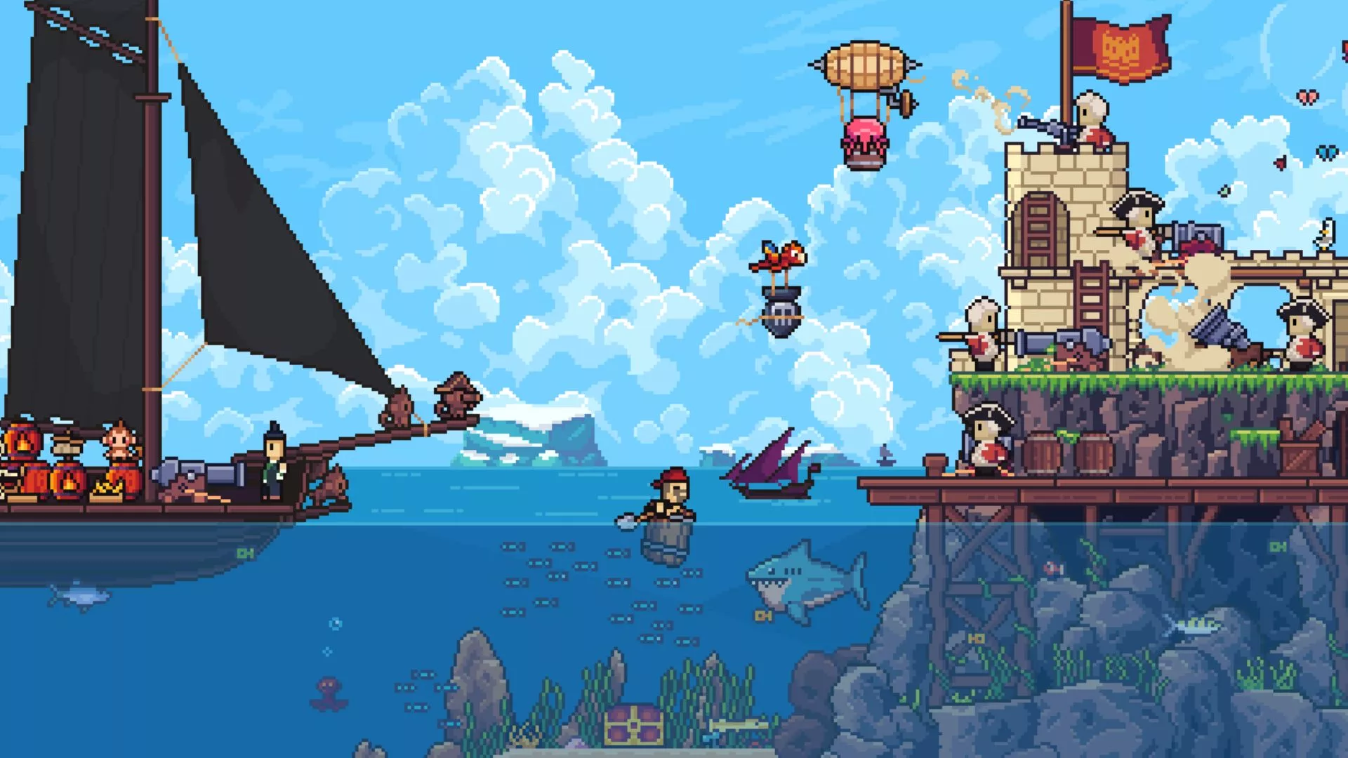 Seablip: Una aventura pirata anunciado para Early Access en 2024
