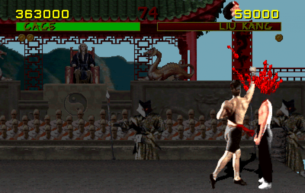 Mortal Kombat fue objeto de controversia debido a su representación gráfica de violencia y gore. 