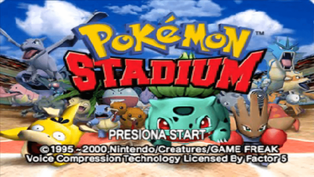 Pokémon Stadium [Inicio]